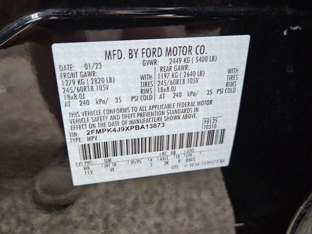Used 2023 Black Ford SEL image 35