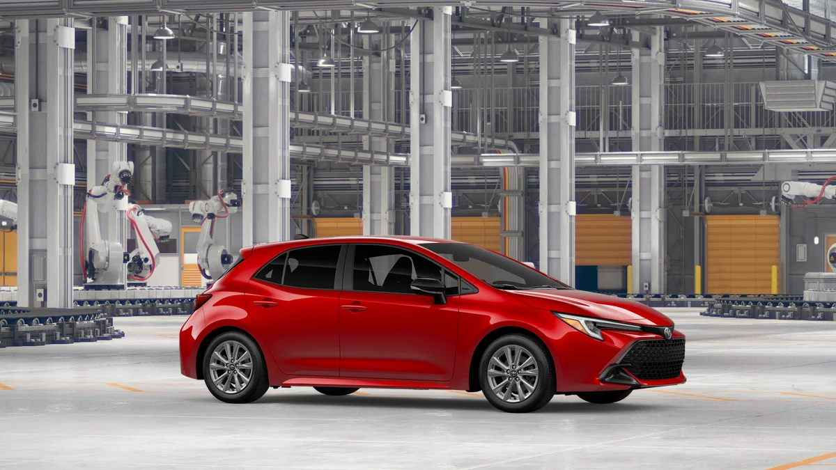 New 2027 Finish Line Red Toyota SE image 13