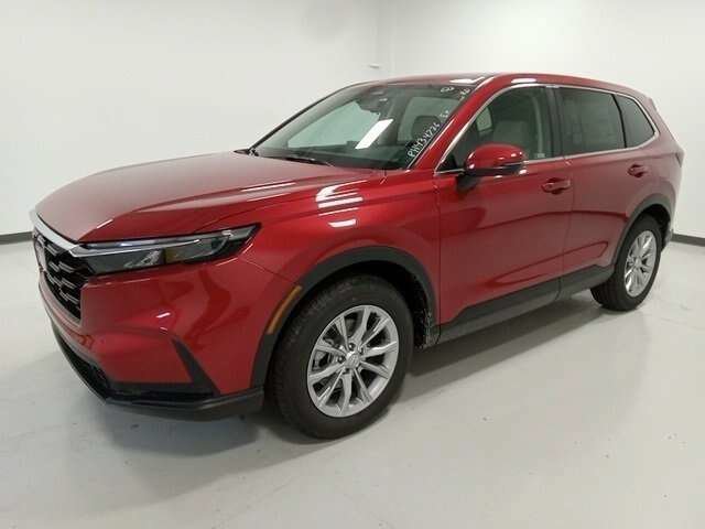 Certified Used 2024 Radiant Red Metallic Honda EX image 3