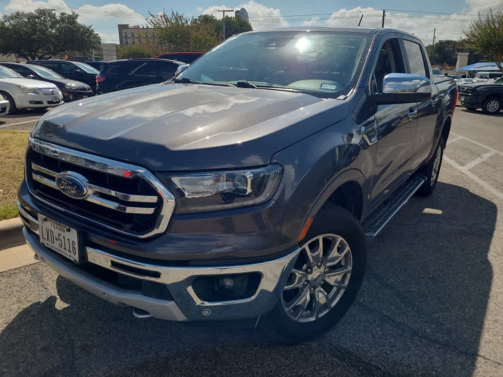 Used 2019 Magnetic Metallic Ford LARIAT image 2
