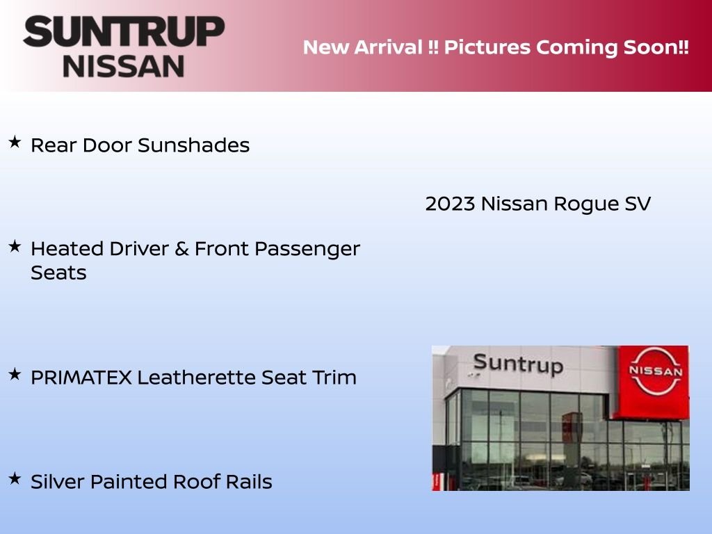 Certified Used 2023 Black Nissan SV image 5