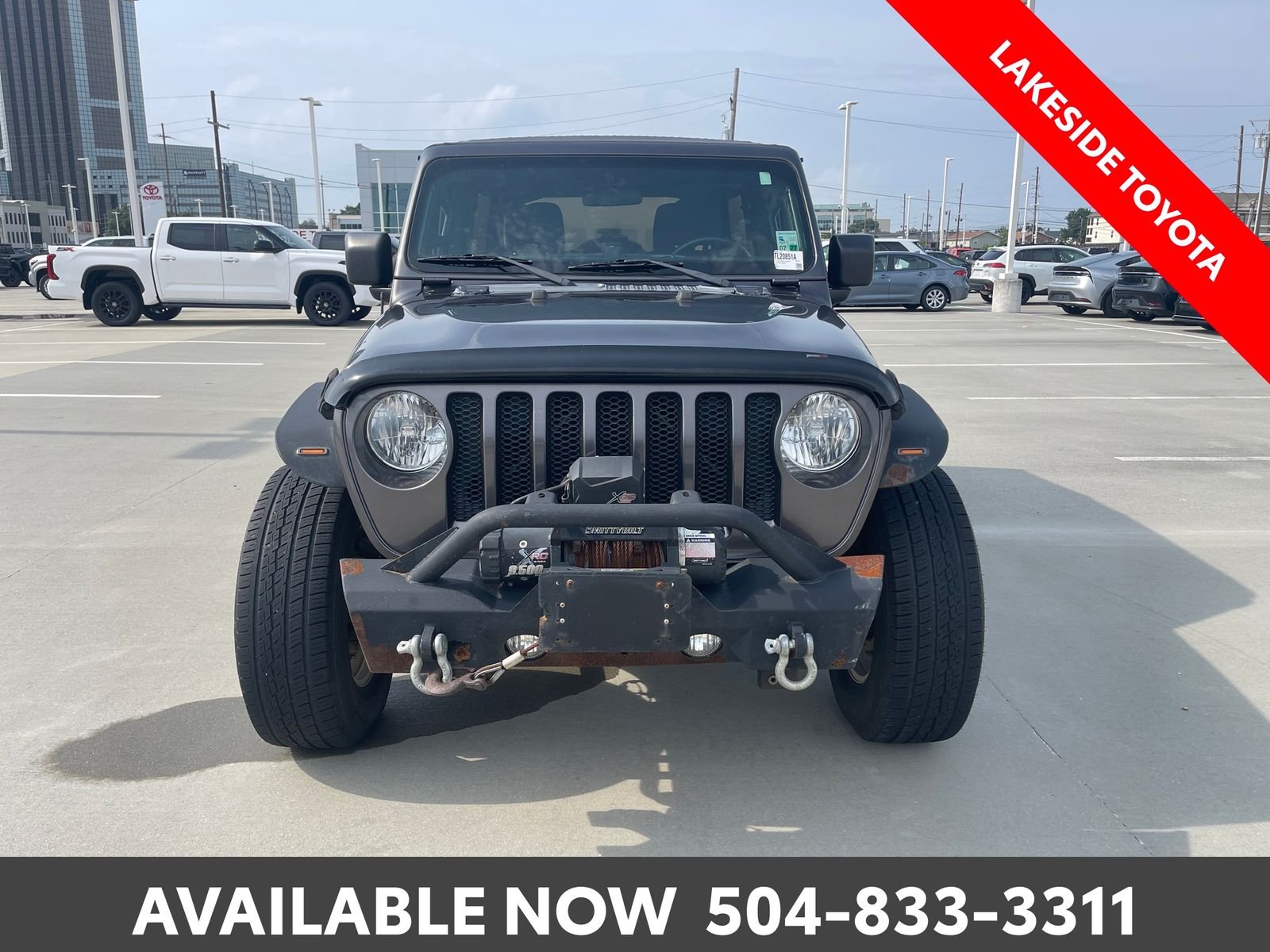 Used 2019 Gray Jeep Unlimited Sport S image 8