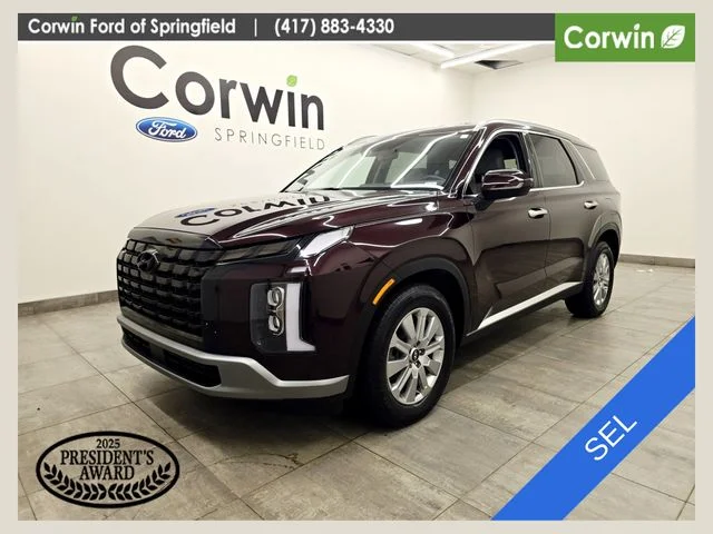 Used 2025 Burgundy Hyundai SEL image 1