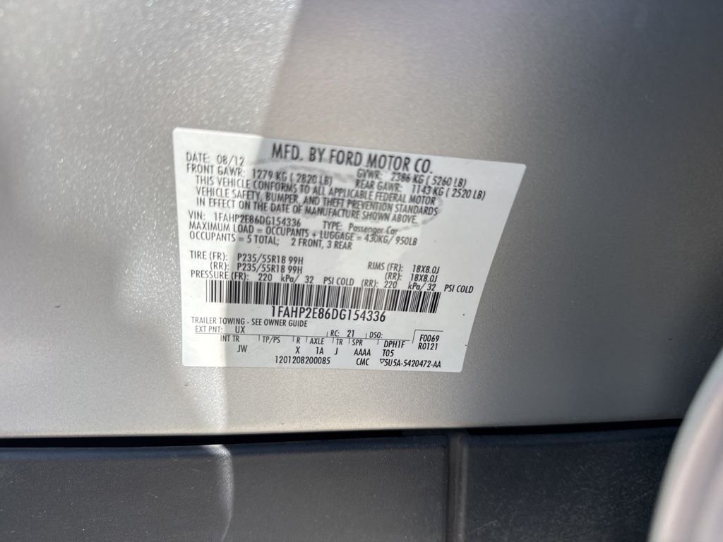 Used 2013 Silver Ford SEL image 15
