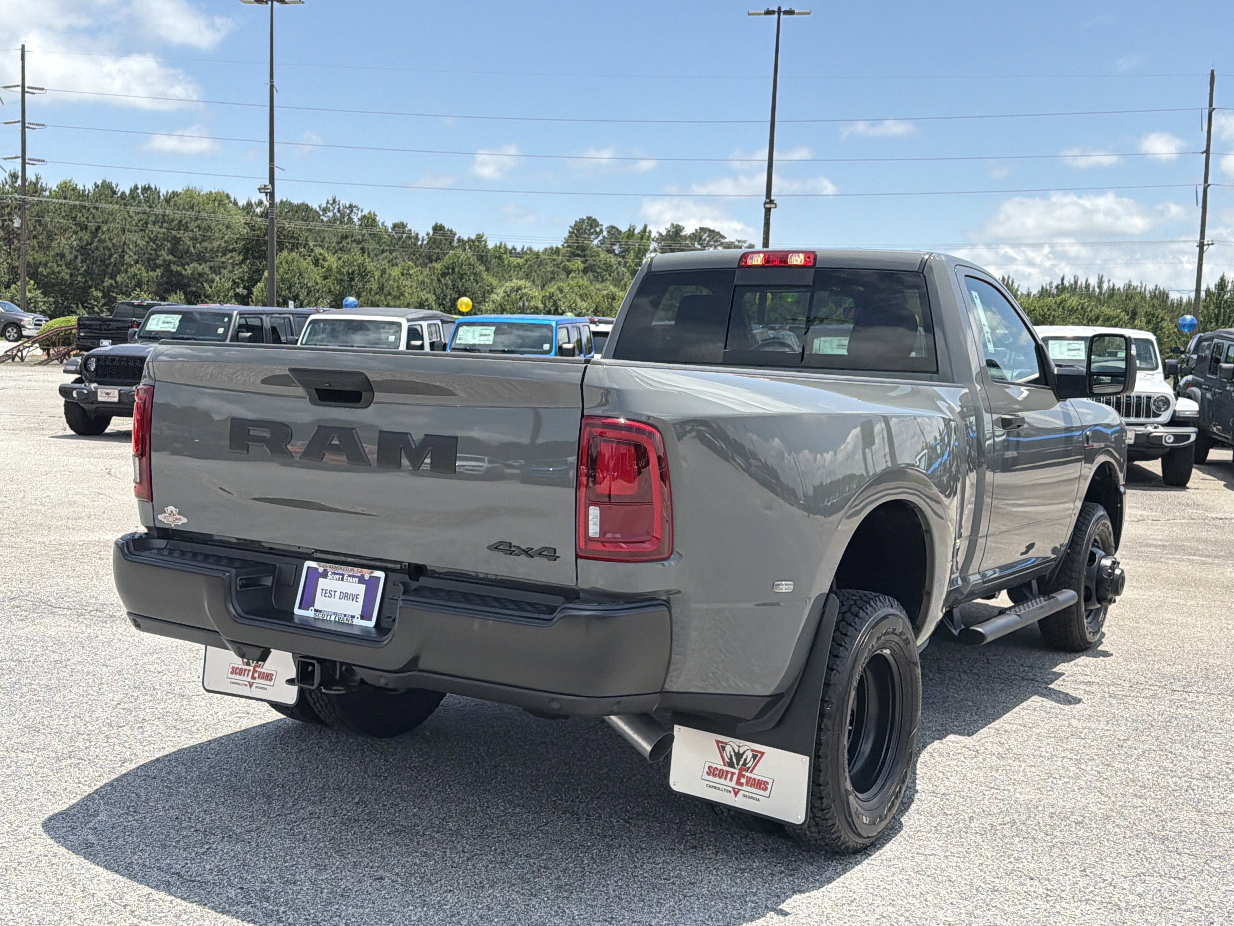 New 2026 Ceramic Gray Clear-Coat Exterior Paint RAM Tradesman image 8