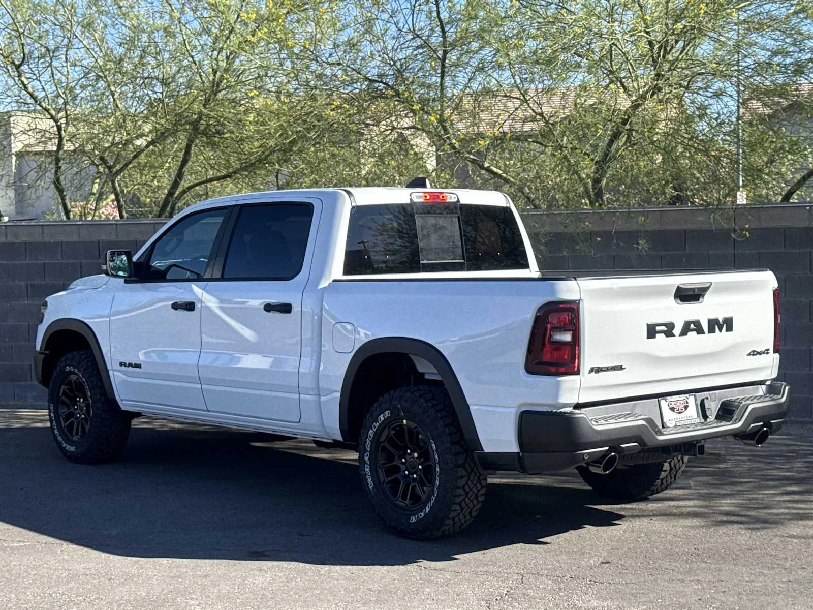 New 2026 Bright White Clear-Coat Exterior Paint RAM Rebel image 6