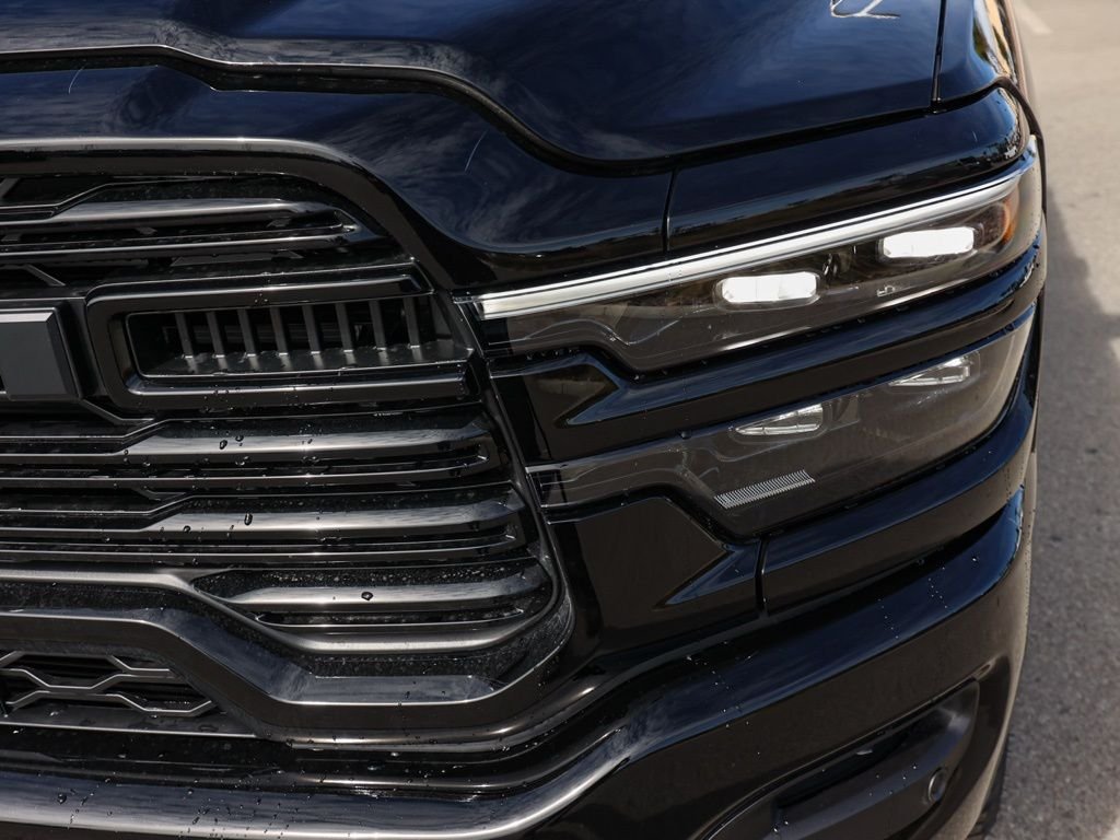 New 2026 Diamond Black Crystal Pearl-Coat Exterior Paint RAM Laramie image 9