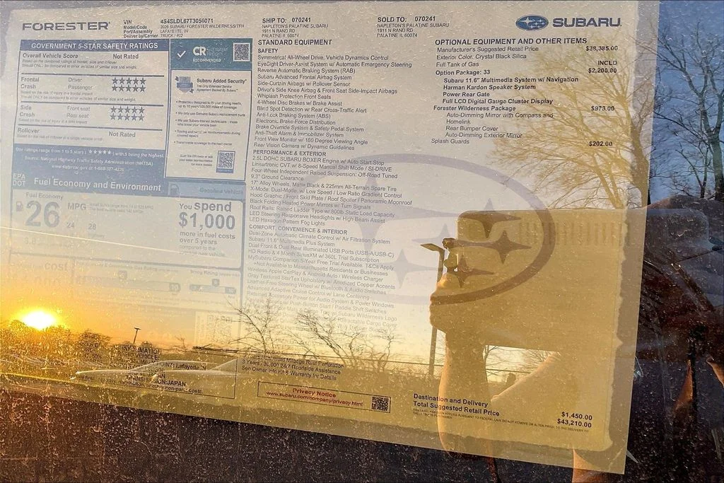New 2026 CRYSTAL BLACK SILICA Subaru Wilderness image 14