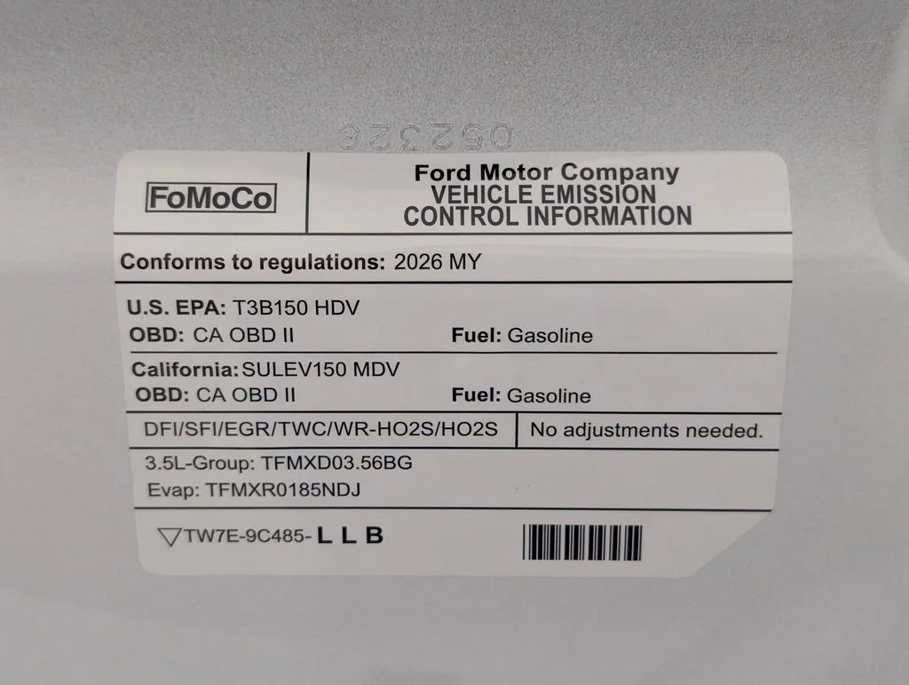 New 2026 Oxford White Ford Cargo Van image 20