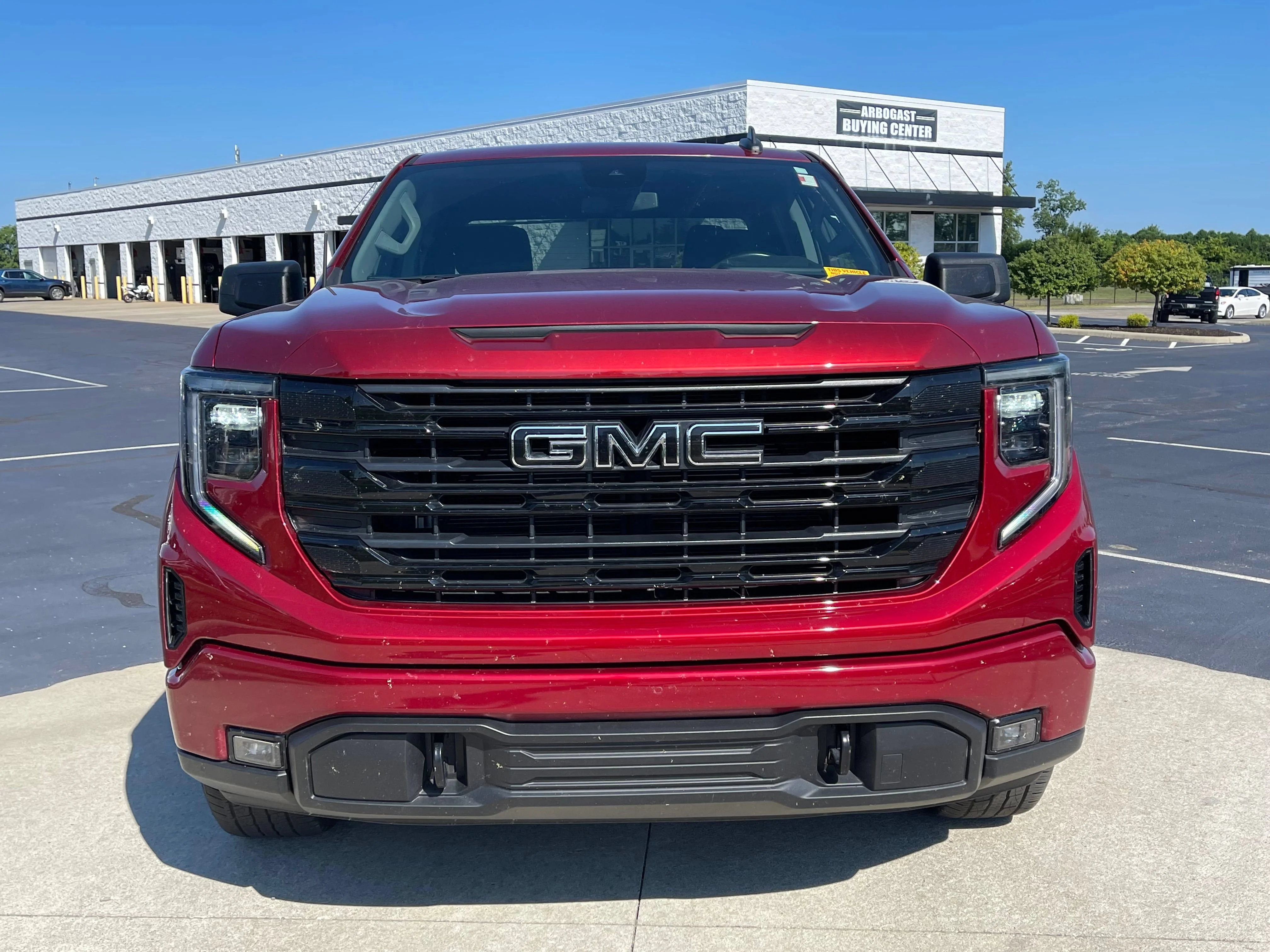 Used 2023 Volcanic Red Tintcoat GMC Elevation image 2