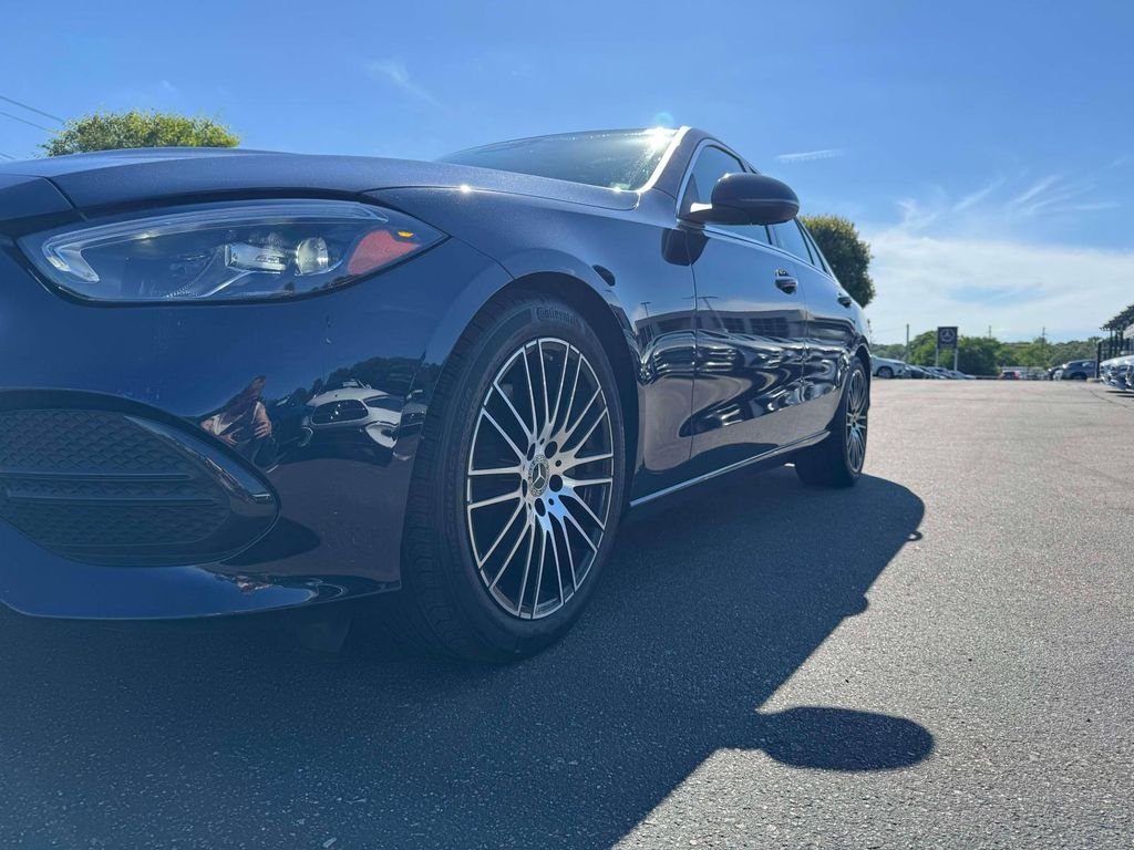 Certified Used 2022 Lunar Blue Metallic Mercedes-Benz C 300 image 14
