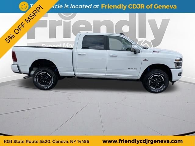 New 2026 Bright White Clear-Coat Exterior Paint RAM Laramie image 6