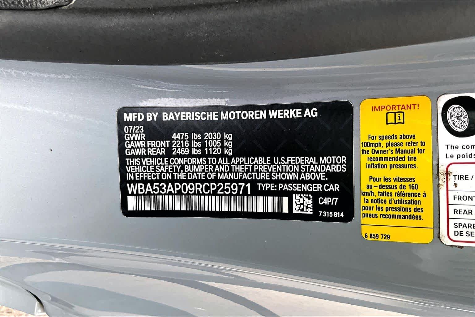 Used 2024 Brooklyn Grey Metallic BMW 430i image 33