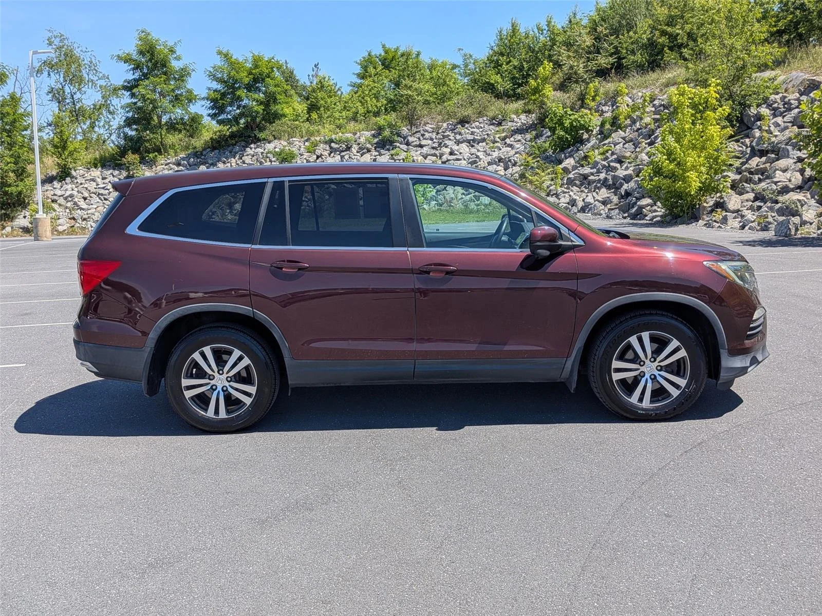 Certified Used 2016 Dark Cherry Pearl Honda EX-L image 3