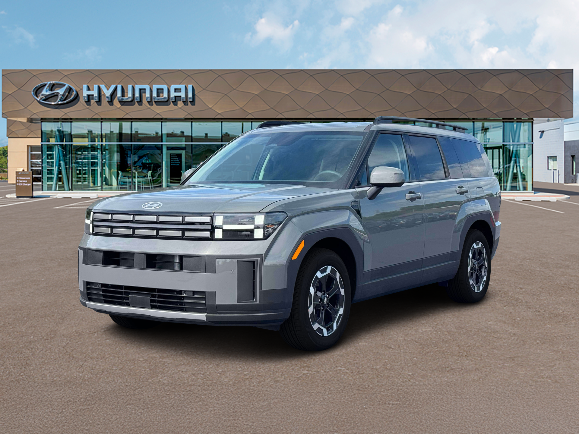 New 2027 Gray Hyundai SEL AWD image 1