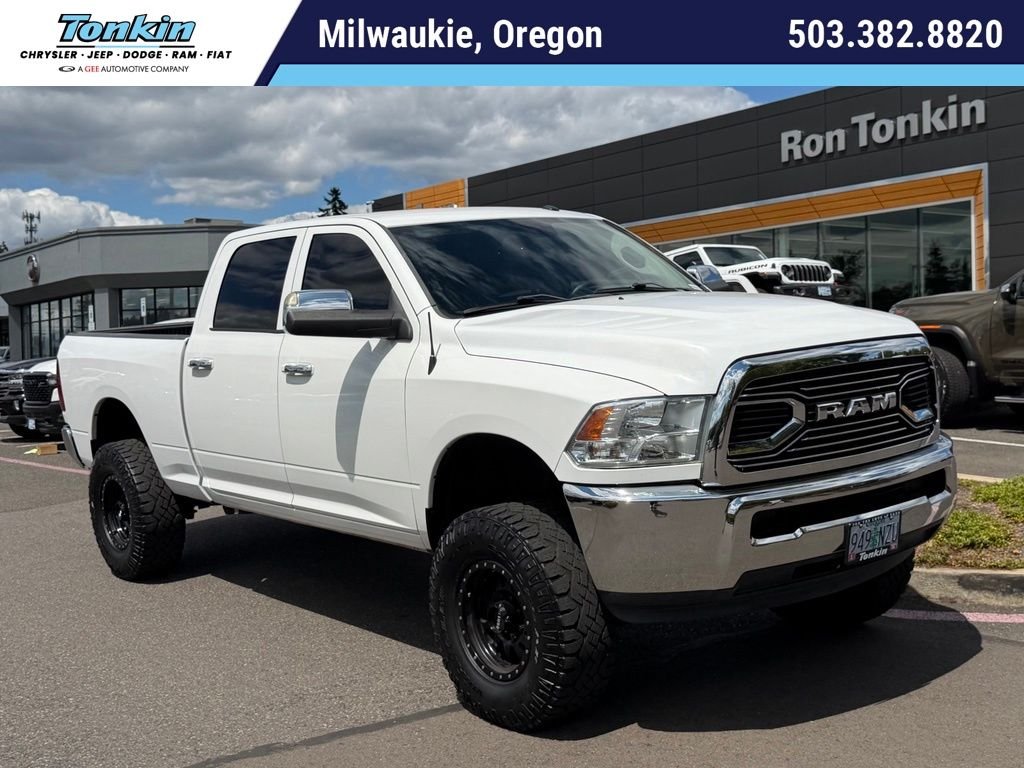 Used 2016 Bright White Clearcoat Ram SLT image 1
