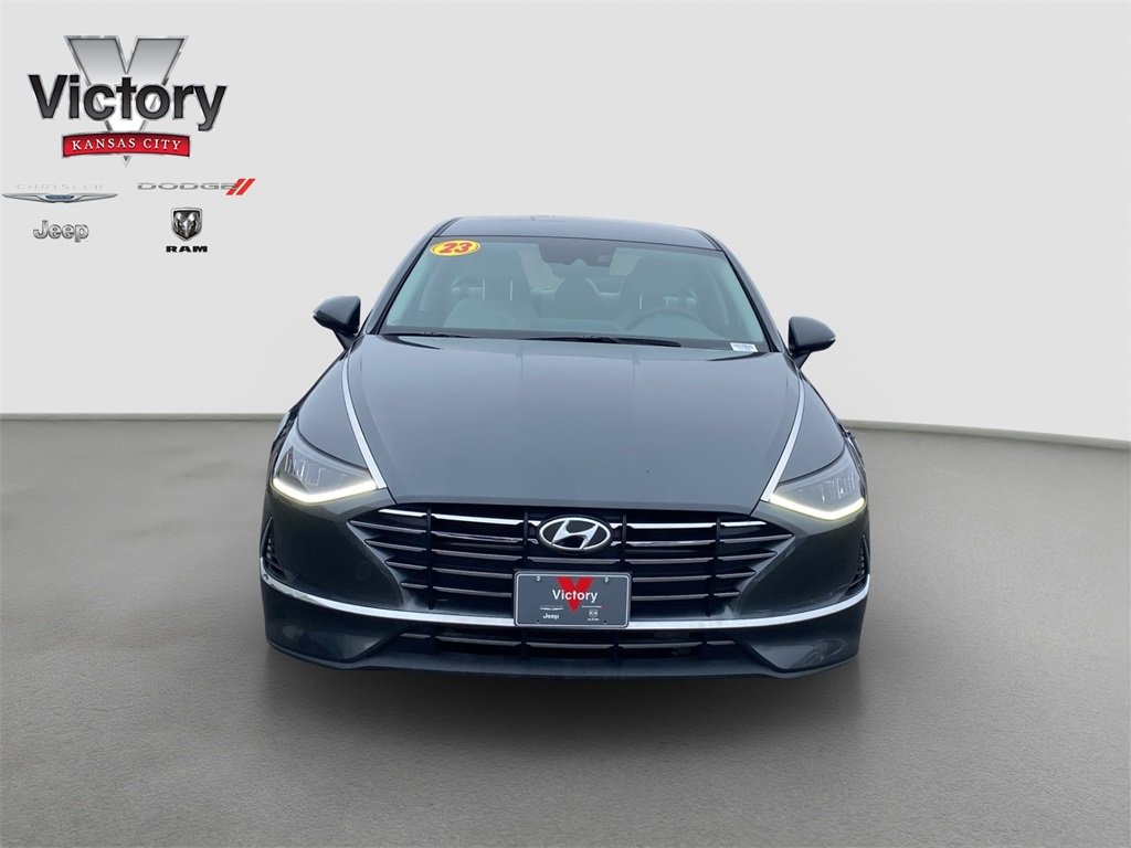 Used 2023 Hyundai Sonata SE with VIN KMHL24JA1PA259845 for sale in Kansas City