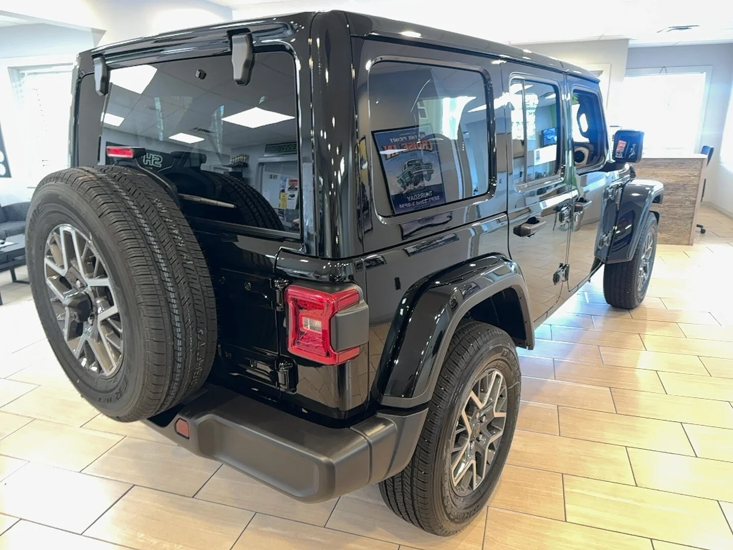 Used 2026 Black Clearcoat Jeep Sahara image 6
