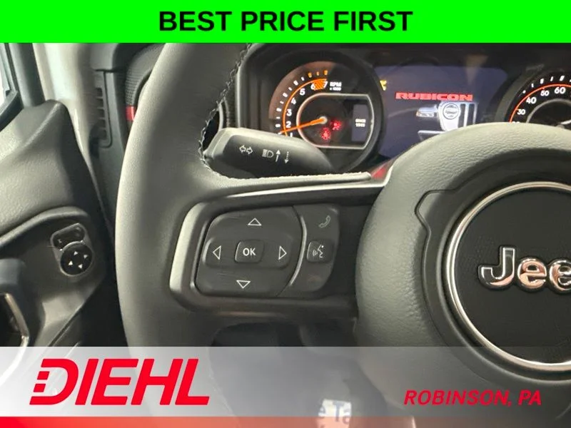 New 2026 Bright White Clear-Coat Exterior Paint Jeep Rubicon image 25