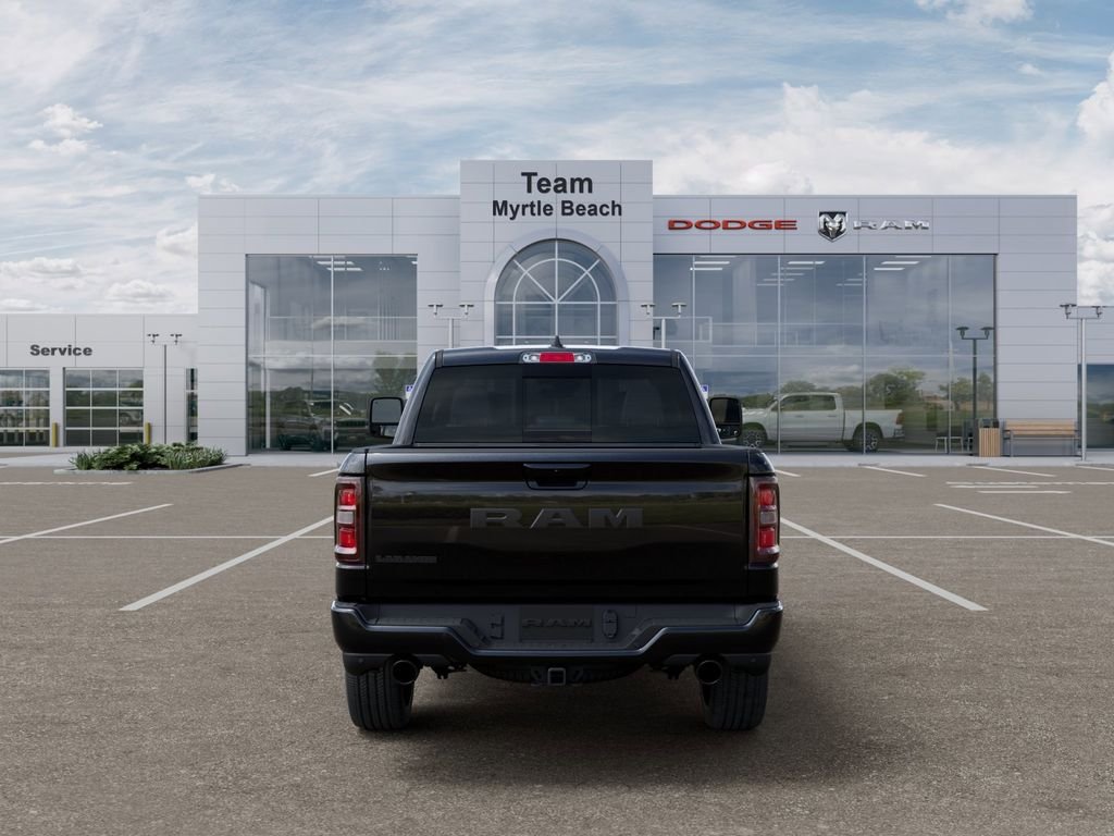 New 2026 Diamond Black Crystal Pearl-Coat Exterior Paint RAM Laramie image 7