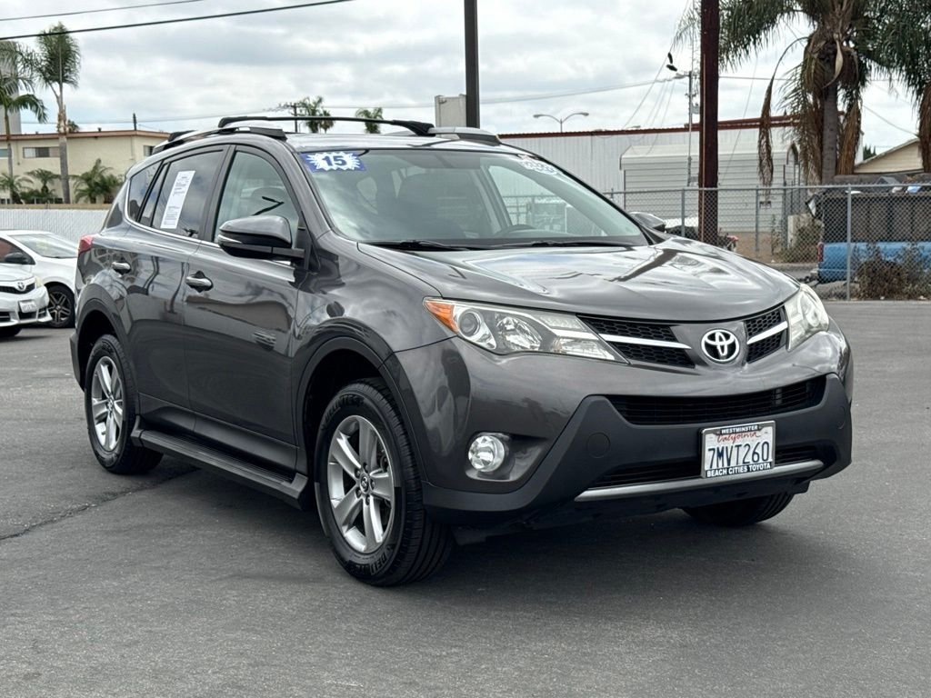 Used 2015 Toyota RAV4 XLE with VIN 2T3WFREV9FW182920 for sale in Westminster, CA