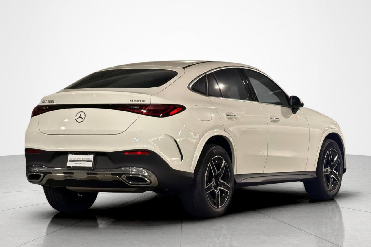 New 2026 Polar White Mercedes-Benz GLC 300 4MATIC® Coupe image 5