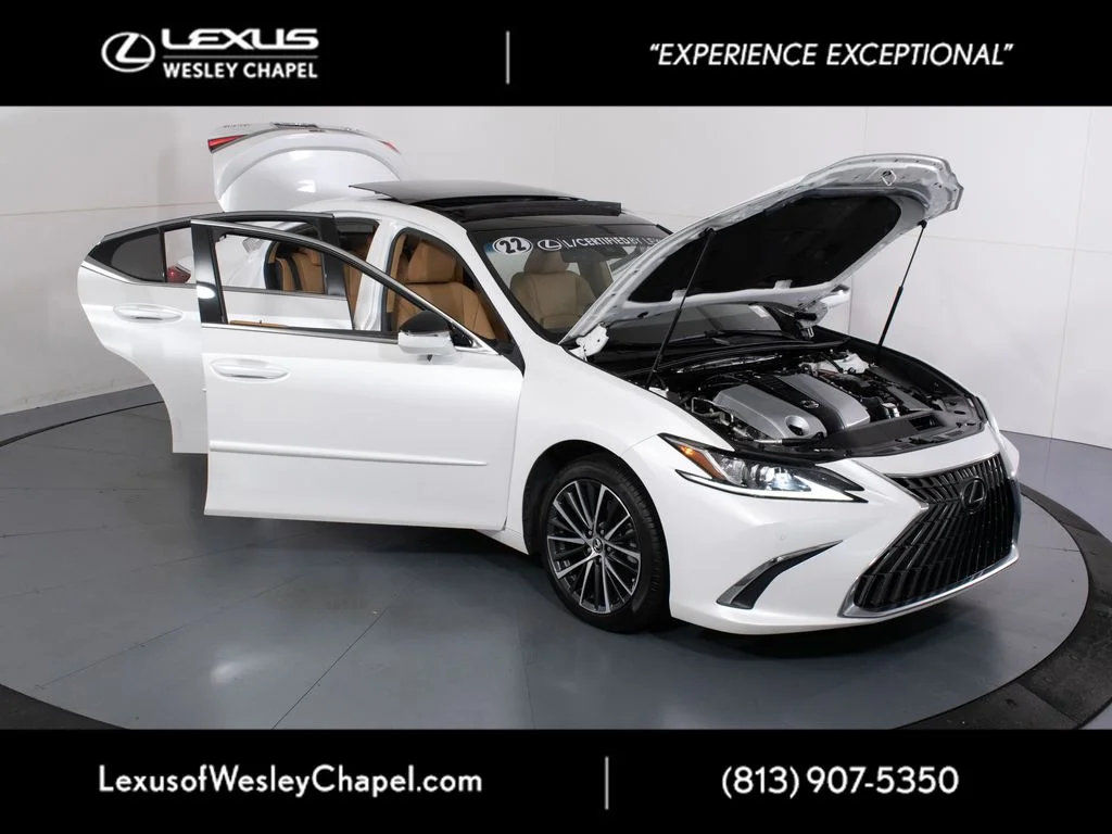 Certified Used 2022 White Lexus 350 image 12