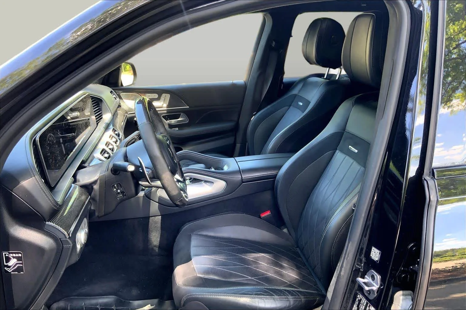 Used 2022 Obsidian Black Metallic Mercedes-Benz AMG® GLS 63 image 8