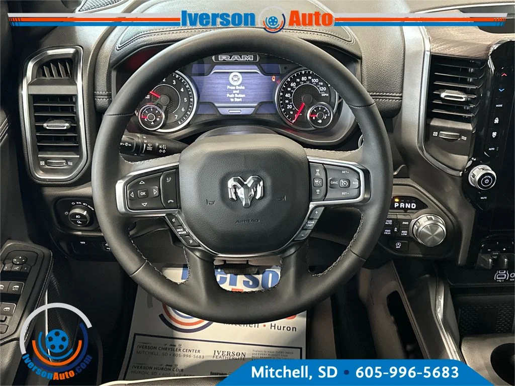 New 2026 Hydro Blue Pearl-Coat Exterior Paint RAM Laramie image 27