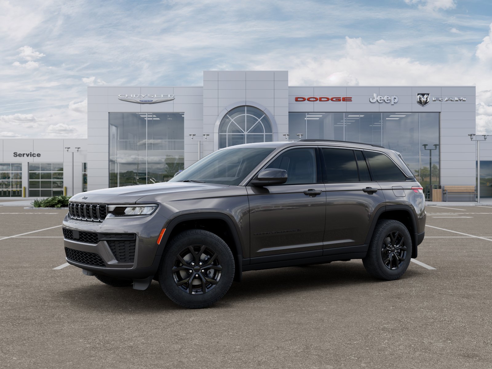 New 2026 Baltic Gray Metallic Clear-Coat Exterior Paint Jeep Altitude image 28
