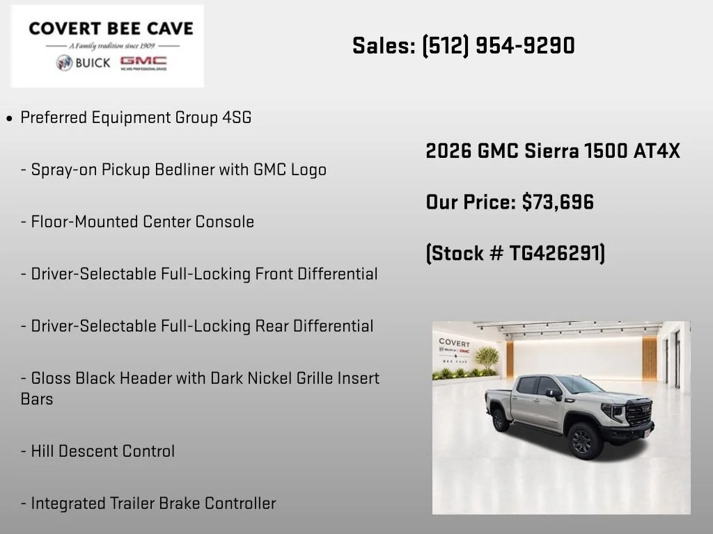 2026 GMC Sierra 1500 AT4X - Photo 19