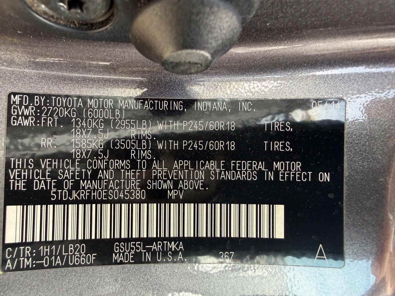2014 Toyota Highlander XLE - Photo 52