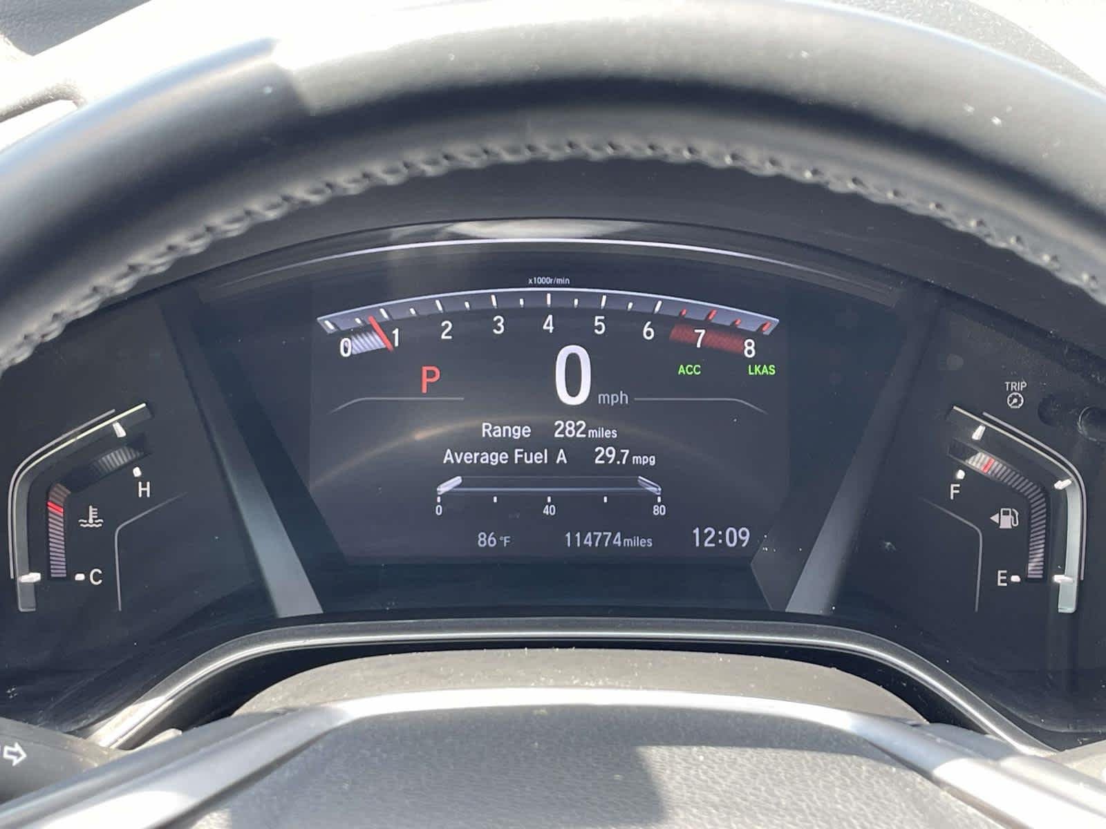 Certified Used 2020 Aegean Blue Metallic Honda EX-L image 3