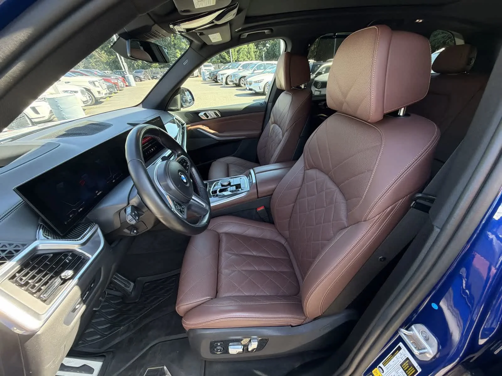 Certified Used 2024 Marina Bay Blue Metallic BMW M60i image 19