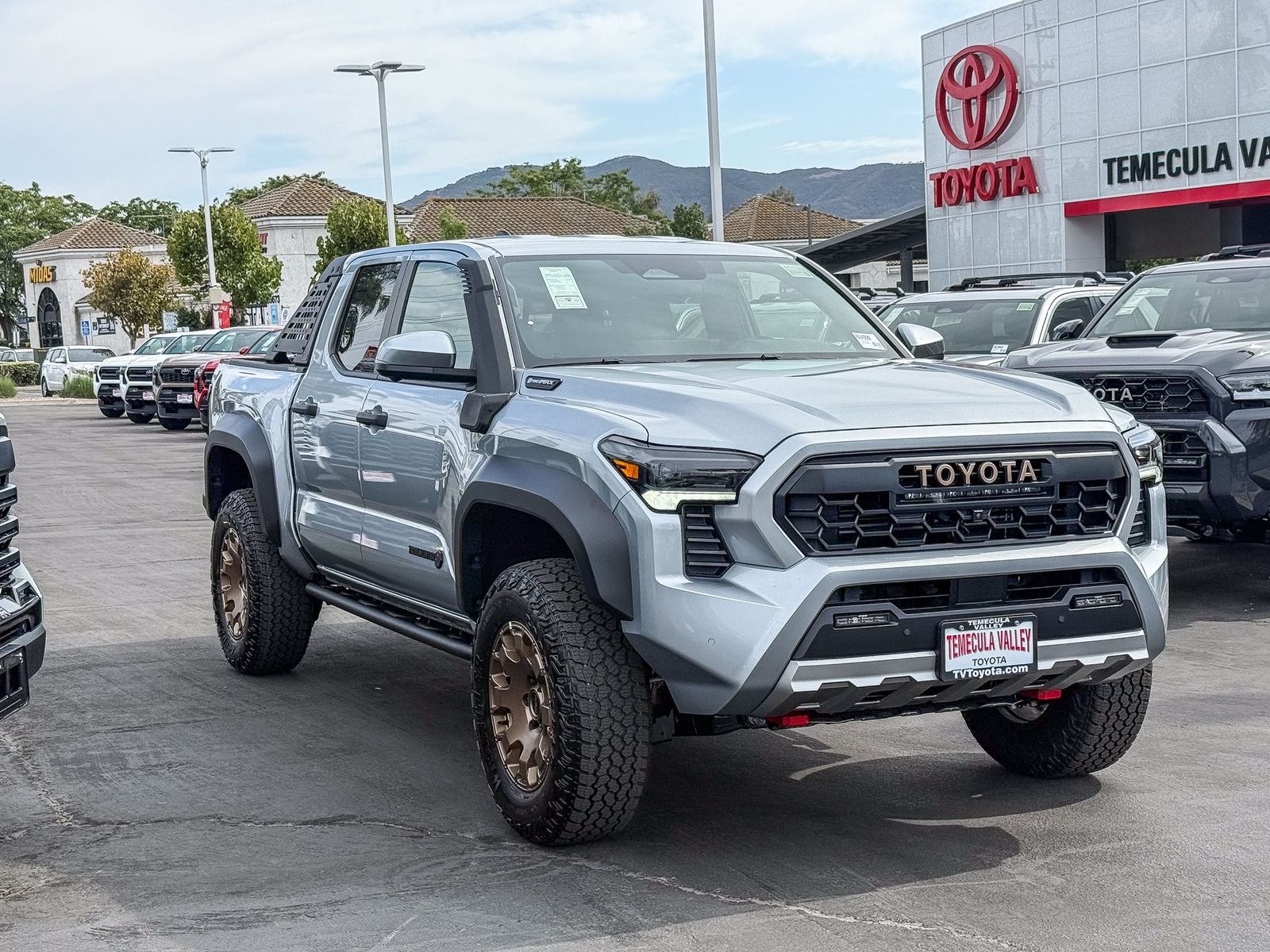 New 2026 Celestial Silver Metallic Toyota Tacoma Trailhunter image 4