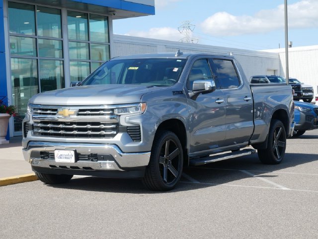 Used 2023 Chevrolet Silverado 1500 LTZ with VIN 3GCUDGE84PG172485 for sale in Roseville, Minnesota
