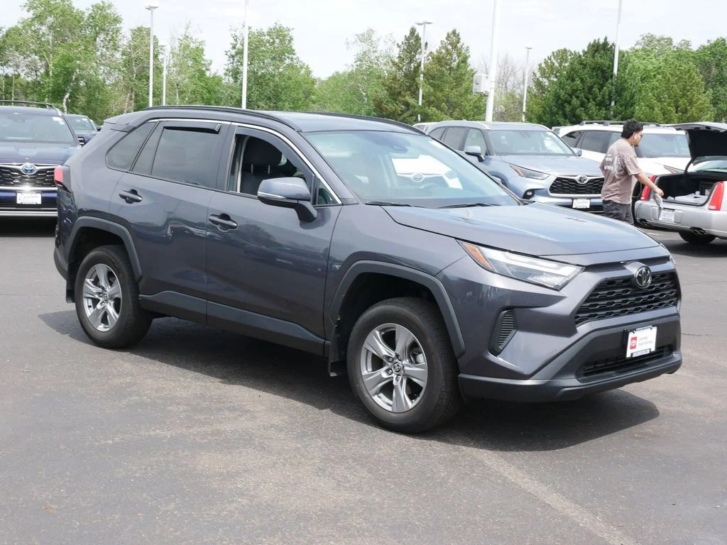 Certified 2023 Toyota RAV4 XLE with VIN 2T3P1RFV2PW392908 for sale in Minneapolis, Minnesota