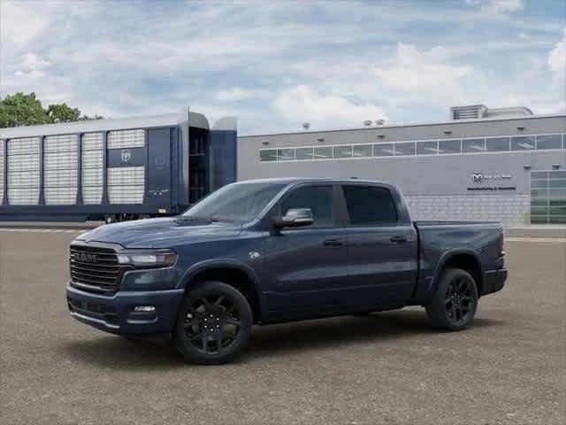 New 2026 Forged Blue Metallic Exterior Paint RAM Laramie image 2