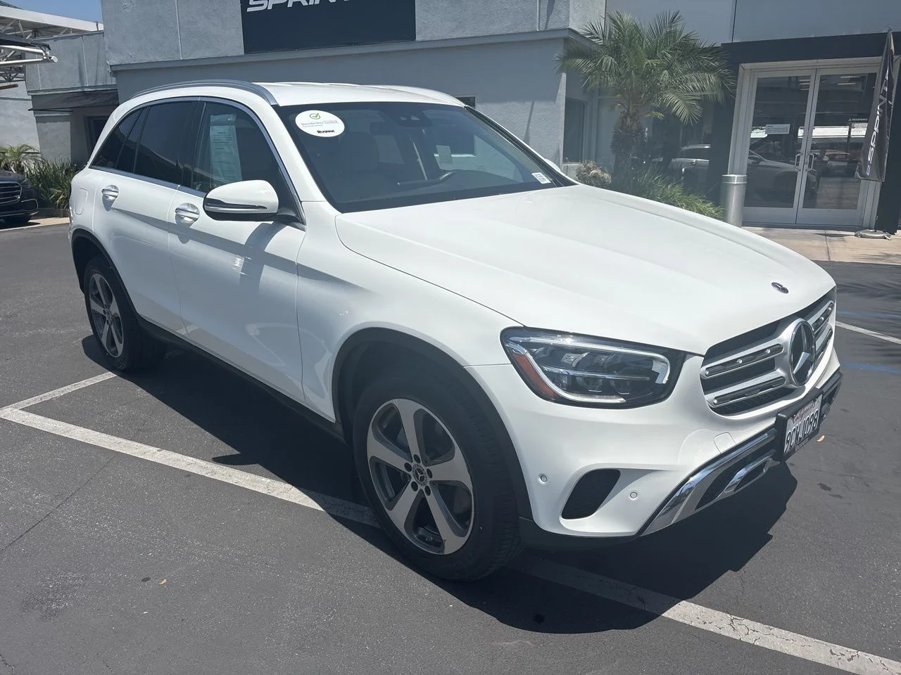 Certified Used 2022 White Mercedes-Benz 300 Sport Utility image 2