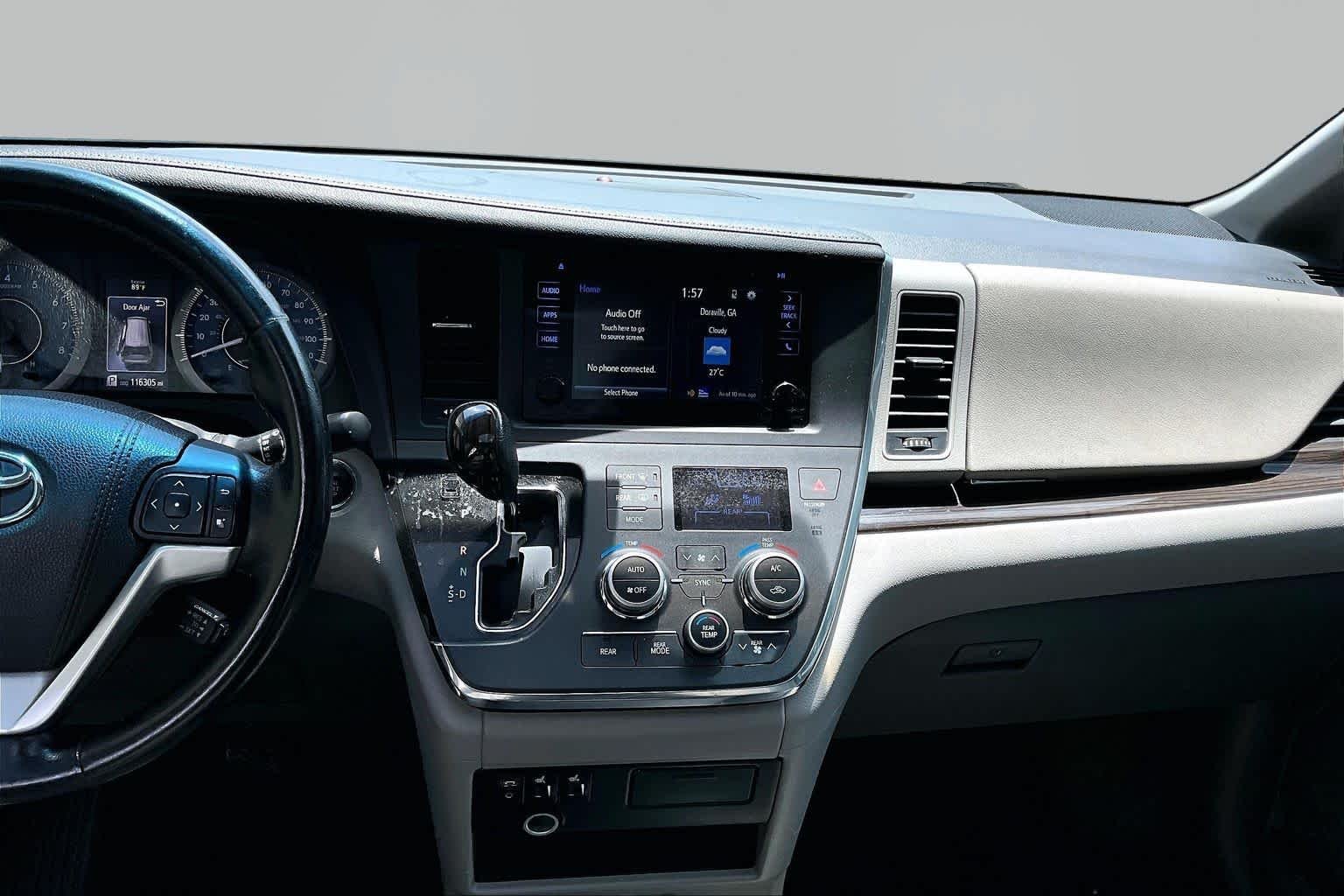 Used 2015 Shoreline Blue Pearl Toyota XLE image 7