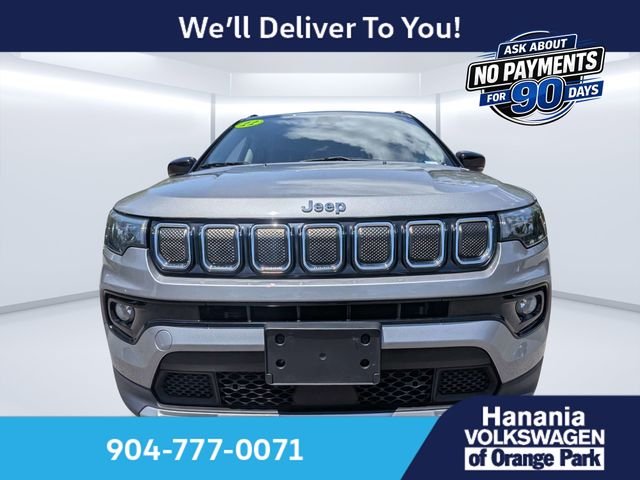 Used 2022 Silver Jeep Limited image 8