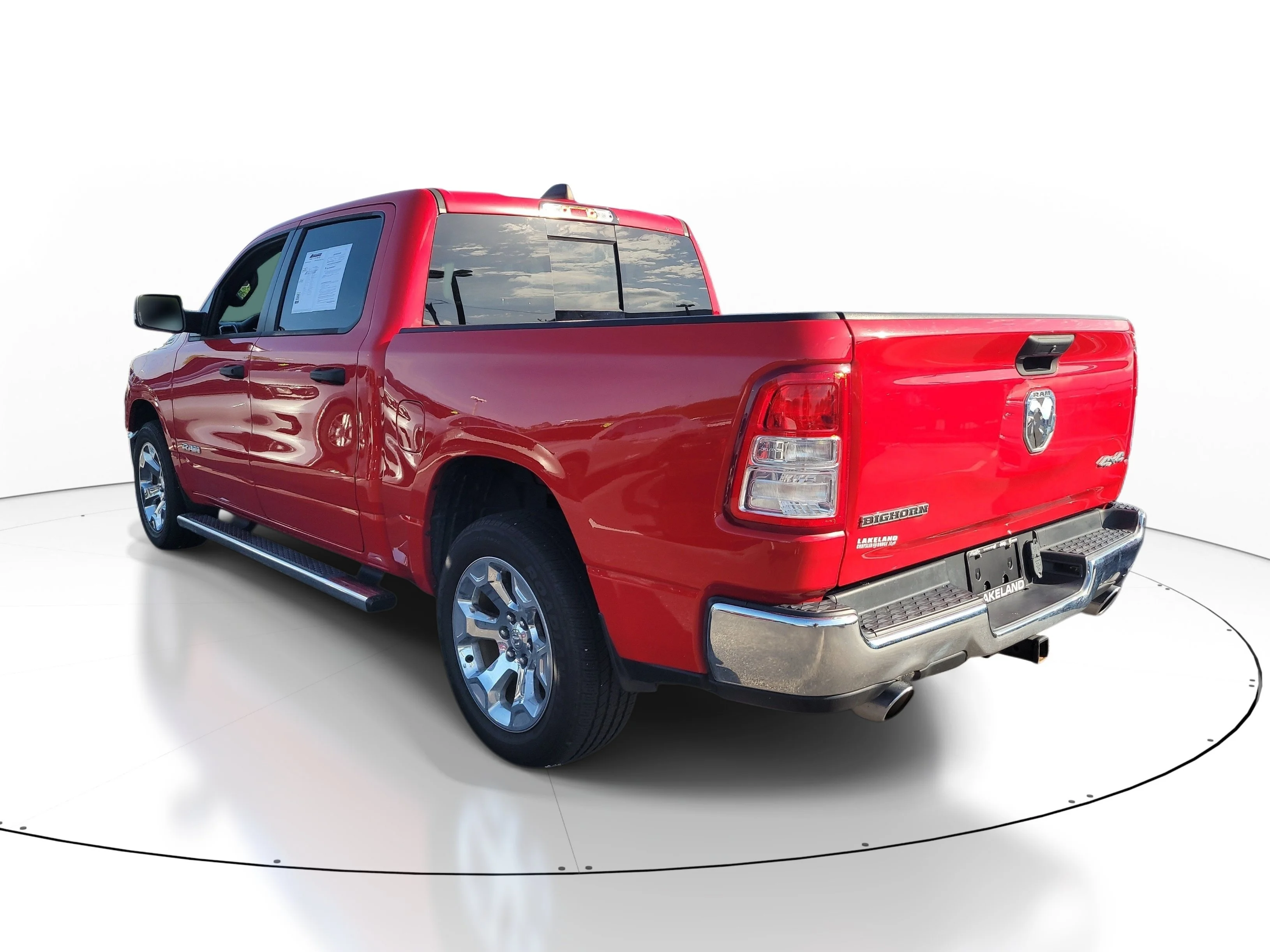 Used 2023 Flame Red Clearcoat Ram Big Horn image 6