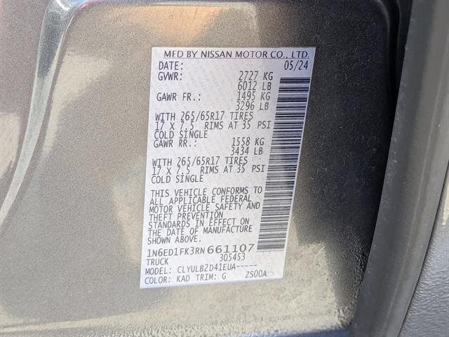 Used 2024 Gun Metallic Nissan SV image 32