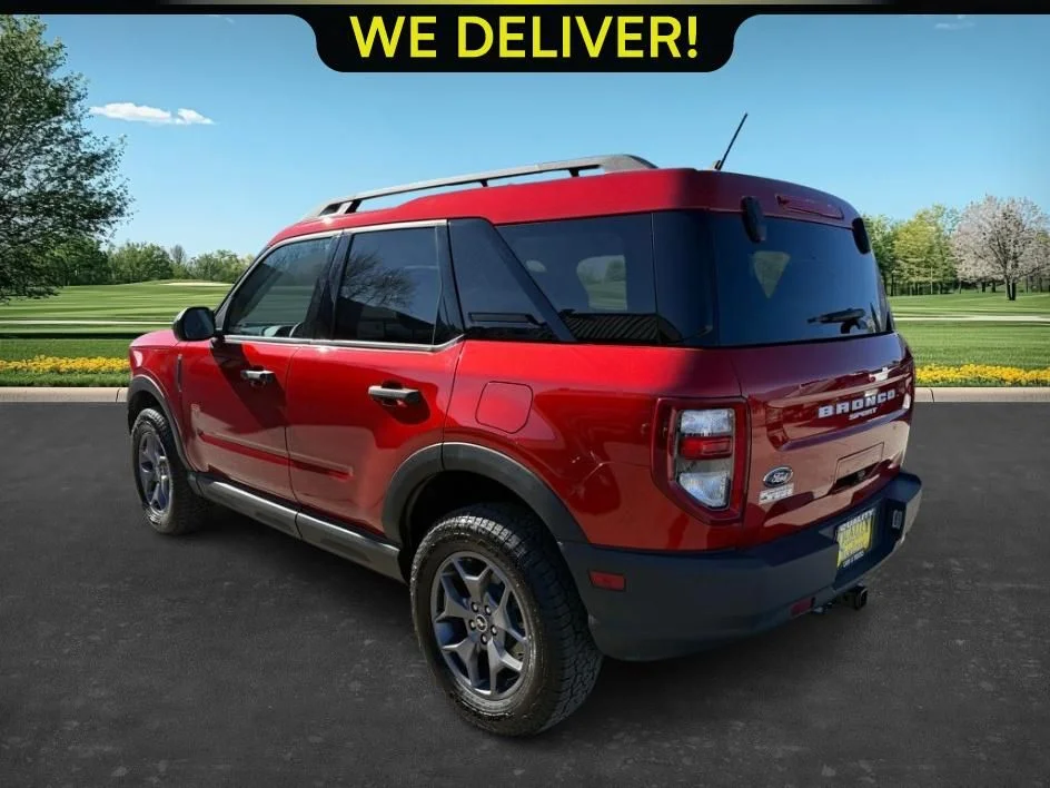 Used 2023 Red Ford Badlands image 3