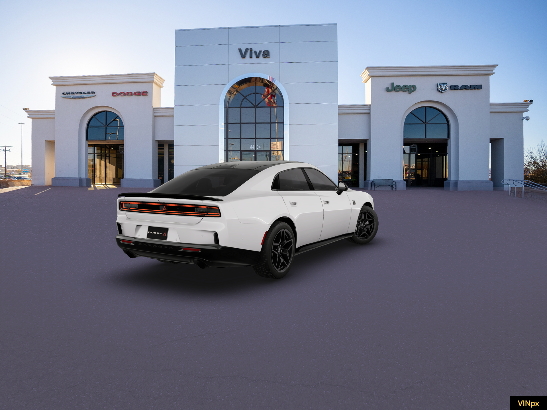 New 2026 White Knuckle Exterior Paint Dodge Scat Pack image 7