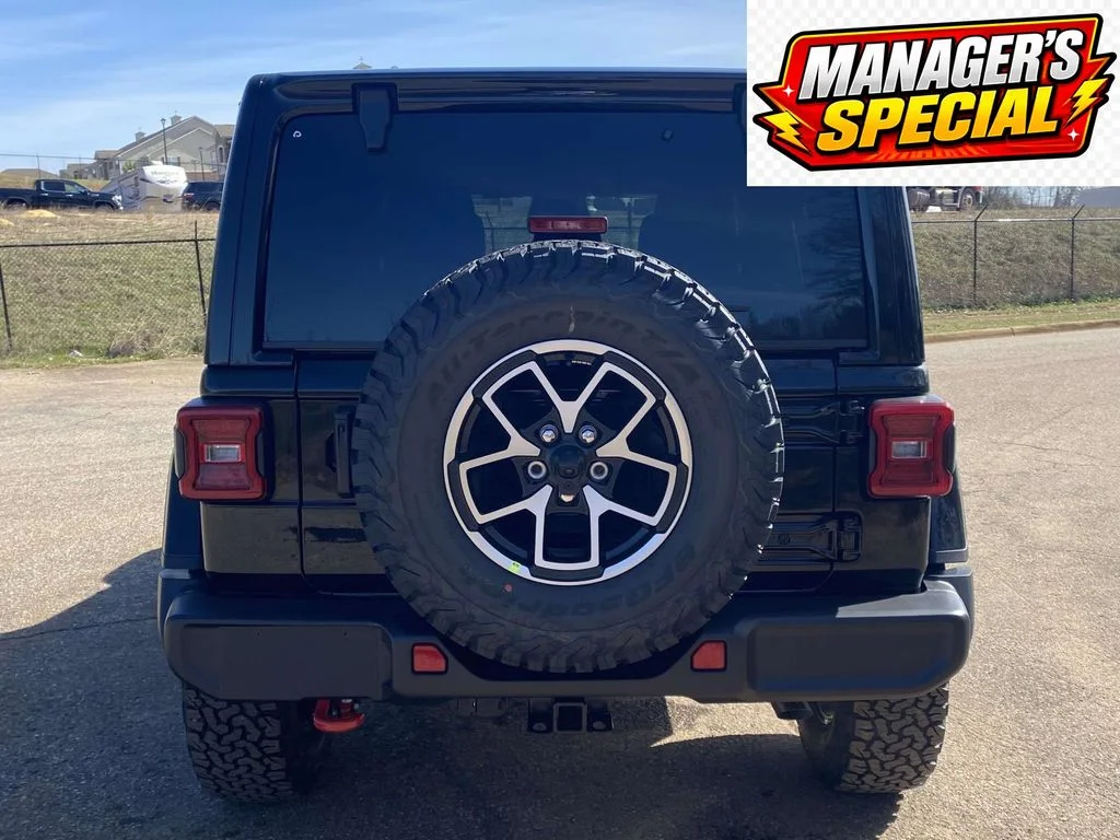 New 2026 Black Clear-Coat Exterior Paint Jeep Rubicon image 6