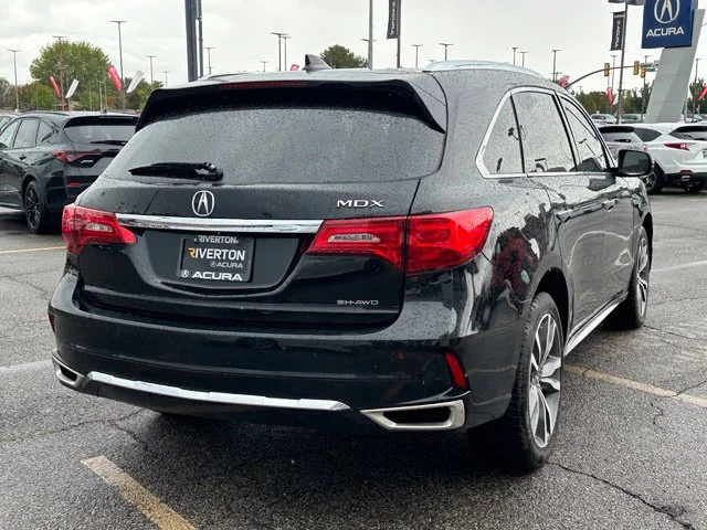 Used 2019 Majestic Black Pearl Acura 3.5L Advance Package image 8