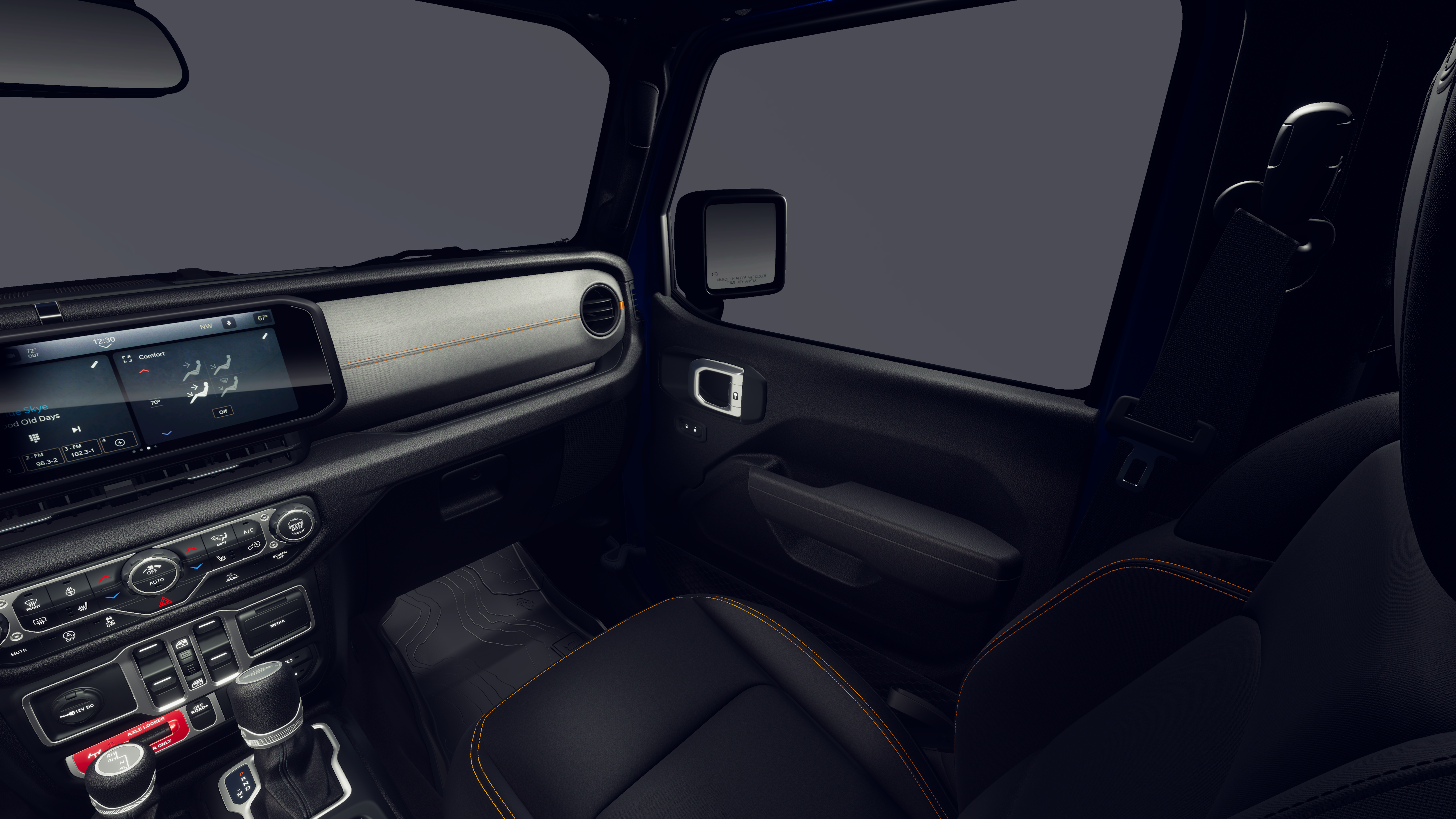 New 2026 Hydro Blue Pearl-Coat Exterior Paint Jeep Willys image 19