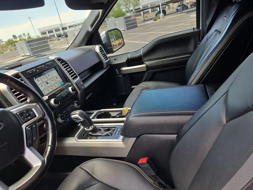 Used 2018 White Ford Platinum image 15