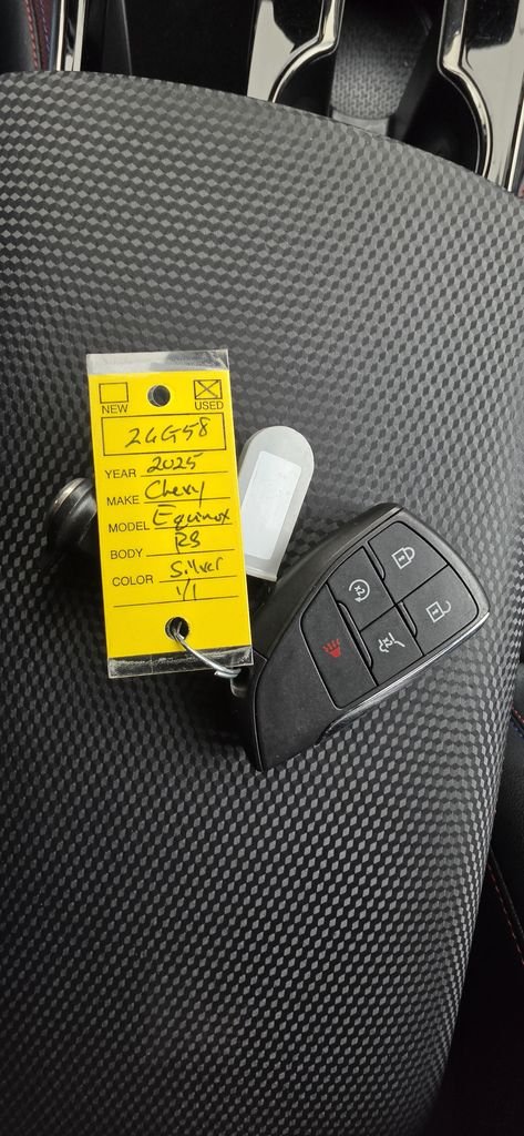 Used 2025 Sterling Gray Metallic Chevrolet RS image 24